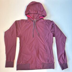 Outdoor Research Ferrosi Metro Hoody Jacket Women’s Sz S Hiking Deep Purple